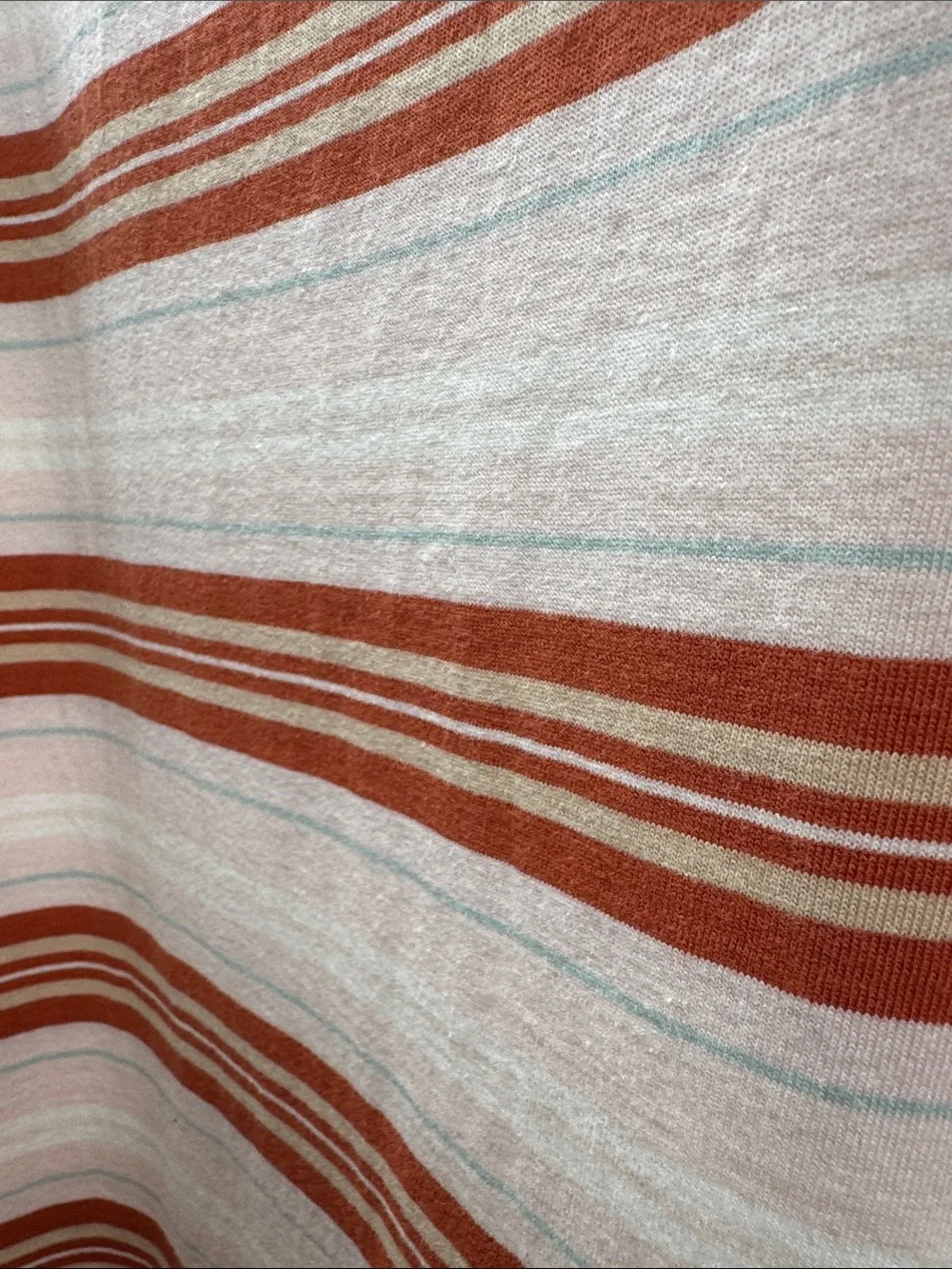 SO Striped Sleeveless Maxi Dress 100% Cotton Coral White Size XL